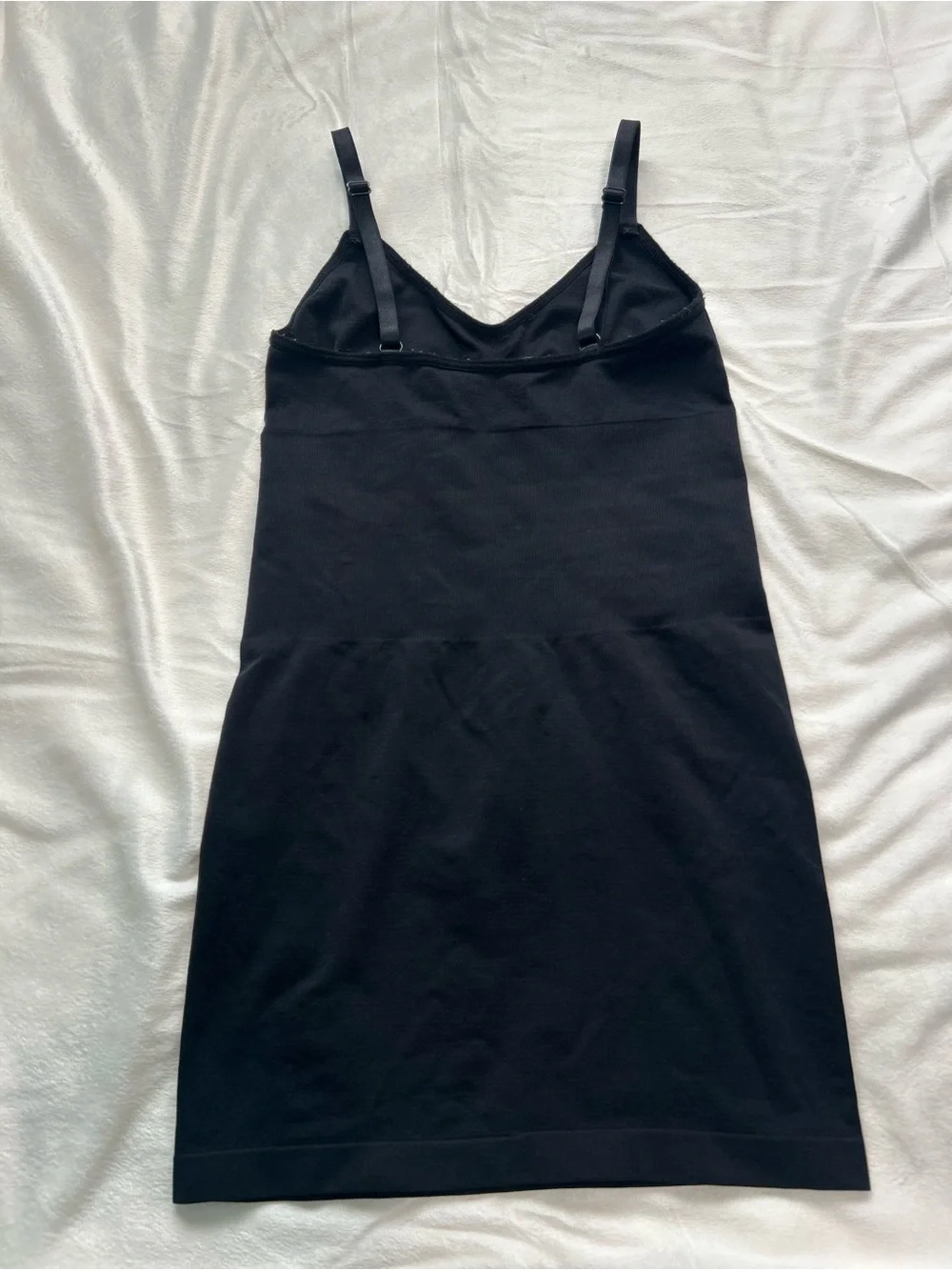 Black compression Shaping Slip Dress sz:small - Picture 3 of 4